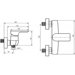 Смеситель для душа Ahti Sipoo SB305000