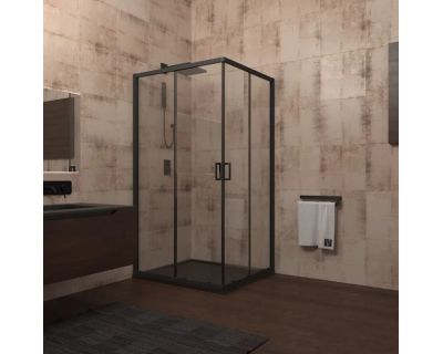 Душевой уголок Veconi Rovigo RV-13 90x90 прозрачные стекла
