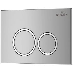 Инсталляция для подвесного унитаза Roxen StounFix Slim 710200 с клавишей смыва Santi 410260CH