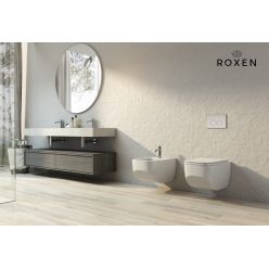 Инсталляция Roxen StounFix Slim 710200 с клавишей смыва Santi 410260W