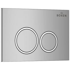 Инсталляция для подвесного унитаза Roxen StounFix Slim 710200 с клавишей смыва Santi 410260CH