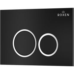 Инсталляция для подвесного унитаза Roxen StounFix Slim 710200 с клавишей смыва Santi 410260B