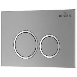 Инсталляция для подвесного унитаза Roxen StounFix Slim 710200 с клавишей смыва Santi 410260M