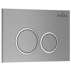 Инсталляция для подвесного унитаза Roxen StounFix Slim 710200 с клавишей смыва Santi 410260M