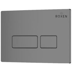 Инсталляция для подвесного унитаза Roxen StounFix Slim 710200 с клавишей смыва Caspia 410280M