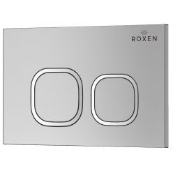 Инсталляция для подвесного унитаза Roxen StounFix Slim 710200 с клавишей смыва Santi 410280CH