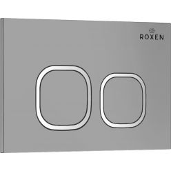 Инсталляция для подвесного унитаза Roxen StounFix Slim 710200 с клавишей смыва Santi 410280M