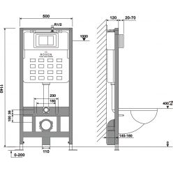 Комплект 4 в 1 Roxen StounFix Slim 966010