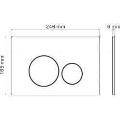 Комплект 5 в 1 Roxen StounFix Slim 967074 для приставного унитаза