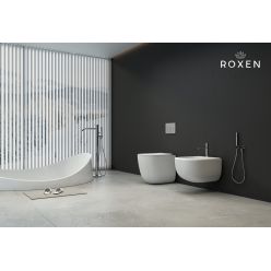 Комплект инсталляции Roxen Attach 3в1 925621 клавиша хром глянцевый