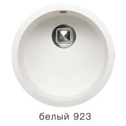 Мойка кухонная Tolero Classic R-104 43x43 белый