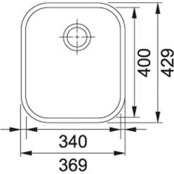 Мойка кухонная FRANKE ARMONIA AMX 110 -34 37x43