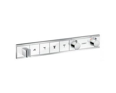 Термостат Hansgrohe RainSelect для душа, белый/хром 15357400