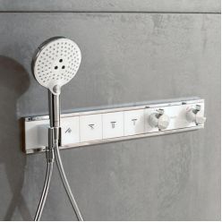 Термостат Hansgrohe RainSelect для душа, белый/хром 15357400