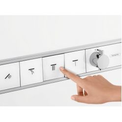 Термостат Hansgrohe RainSelect для душа, белый/хром 15357400