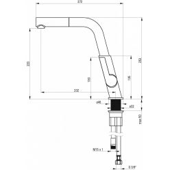 Смеситель для мойки Deante Tamizo BQT_Z63M золото