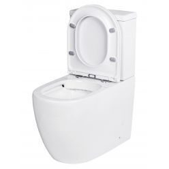 Напольный унитаз Roxen Antares 600185-01 безободковый белый SoftClose