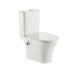 Унитаз напольный Roxen Urban Bidet 600190-01X белый SoftClose