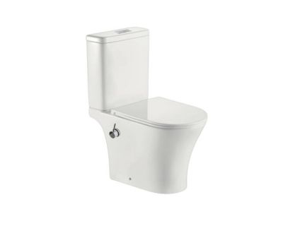 Унитаз напольный Roxen Urban Bidet 600190-01X белый SoftClose