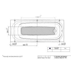 Акриловая ванна Triton Европа 180x70